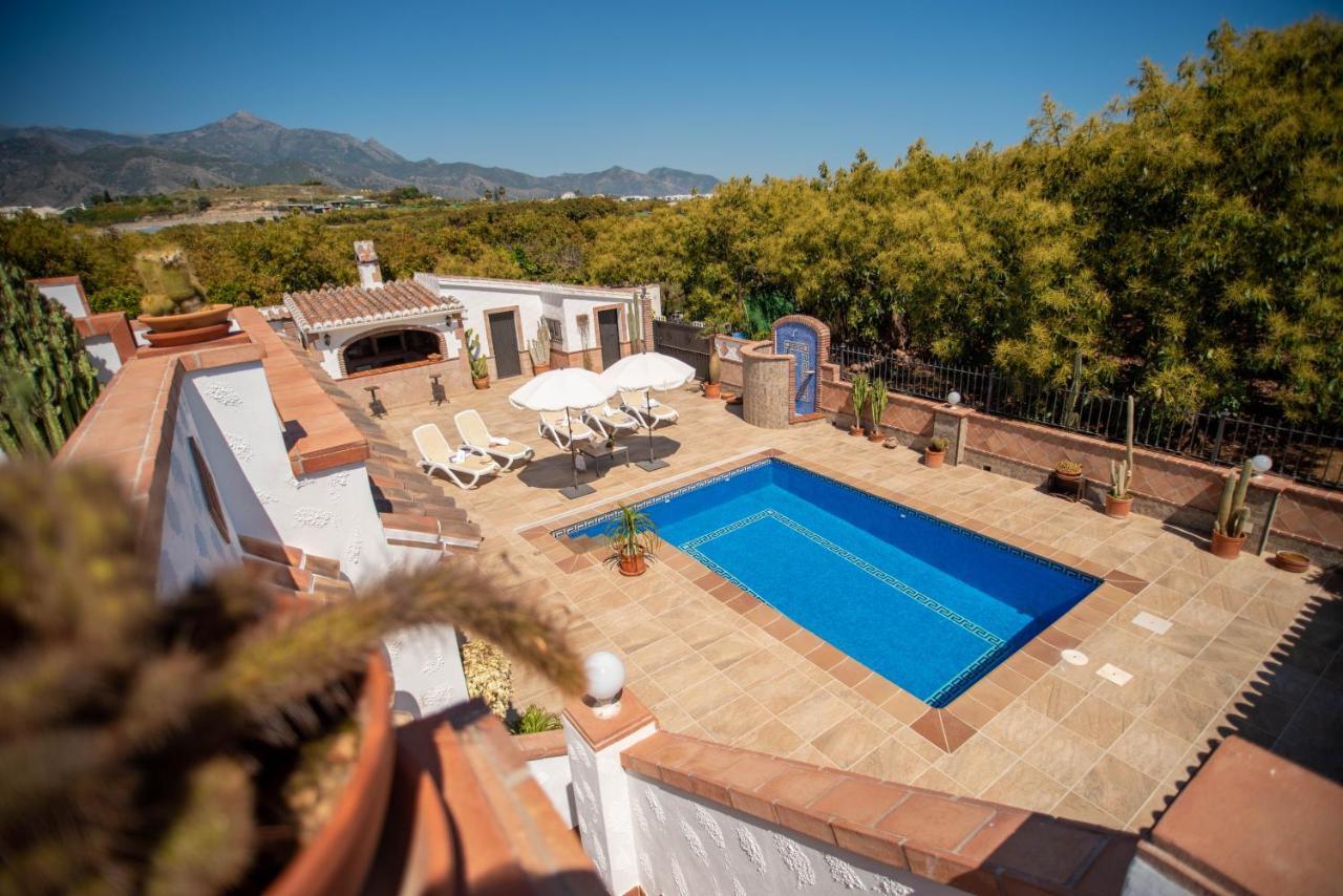 Casa Rural En Nerja Villa Ruisol By Centrall Alquileres Turisticos Esterno foto